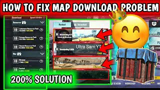 HOW TO DOWNLOAD MAPS IN PUBG MOBILE 🔥 FIX PUBG MAP DOWNLOAD NAN PROBLEM amp RESOURCE PACK ERROR [upl. by Aalst970]