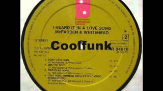 McFadden amp Whitehead  This Is My Song SoulDiscoFunk 1980 [upl. by Nudd866]