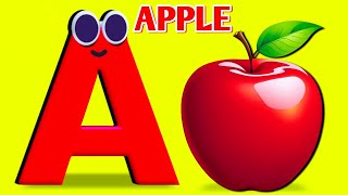 ABC Song Songs  ABC Videos For Toddler Learning  Abcd Abcd  A is For Apple 🍎 [upl. by Rika]