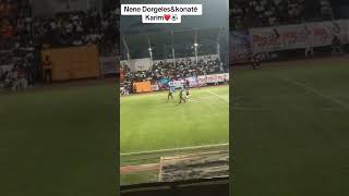 Nene Dorgelès et Karim Konaté en action 😂 [upl. by Akimrej]