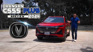 Changan CS55 Plus 2024  Review completo en español [upl. by Engamrahc]