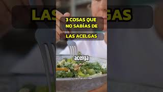 3 RAZONES PARA CONSUMIR ACELGA REGULARMENTE sabiasque alimentossaludables acelgas [upl. by Atoked]