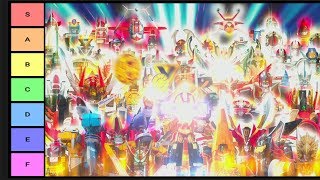 Tokutier Super Sentai Main Mechs [upl. by Hselin]