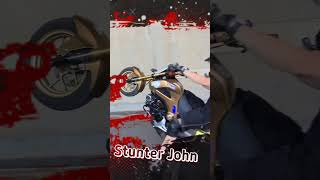 707 특전사출신 미쿡형 John형 바이크윌리 바이크스턴트 혼다 MSX125 stunt [upl. by Stalder]