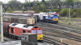 Bescot 2021 Serious freight trains railfreight railways [upl. by Diver]