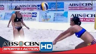 Saraum amp Brillo vs Demontaño amp Estoquia  Game Highlights  Beach Volleyball Republic [upl. by Ornas]