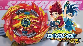 Super Hyperion Xceed 1A Booster B159 Unboxing amp Test Battles  Beyblade Burst SparkingSuperking [upl. by Hevak]