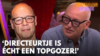 René heeft mooie woorden over voor Directeurtje Het is écht een topgozer  VANDAAG INSIDE [upl. by Bostow]