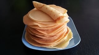 La pâte à crêpes  LA BOITE A RECETTES [upl. by Pentheam]