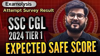 Expected Cut Off SSC CGL 2024 tier 1 💯 Examolysis by RaMo Sir [upl. by Pansy227]