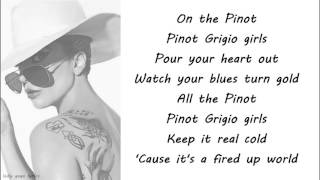 Lady Gaga  Grigio Girls Lyrics [upl. by Aissatsana]