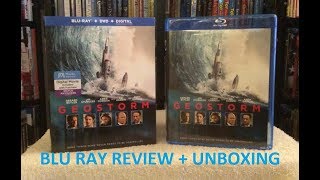 Geostorm BLU RAY REVIEW  Unboxing [upl. by Nylcoj203]