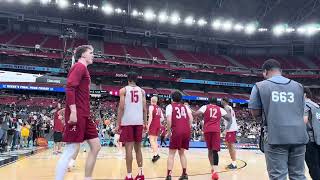 Alabama basketball practice before the Final Four [upl. by Brandie785]