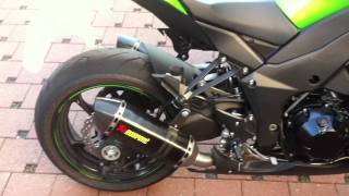 Kawasaki Z1000 Akrapovic Sound HD [upl. by Valerio]