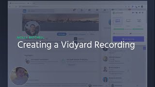 Creating a Vidyard Recording [upl. by Aivizt312]