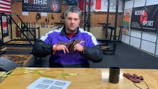 Rodhe Sport Eagle Glove Sizing Video for HammerWeight Throw [upl. by Anaihs]