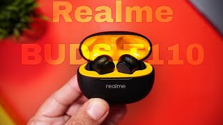 Realme Buds T110 with AI ENC for calls upto 38 hours of Playback and Fast Charging [upl. by Nolahp]