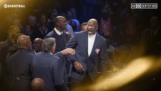 Adam Silver Explains Michael Jordans Viral NBA75 Entrance At AllStar Weekend  KG CERTIFIED [upl. by Ellesor474]