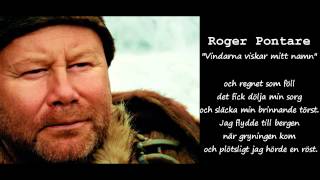 Roger Pontare  Vindarna viskar mitt namn lyrics [upl. by Alyahsal]