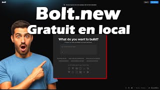 Voici comment utiliser Boltnew IA en local 100 gratuit et illimité [upl. by Alyakam]