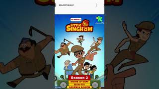 Little Singham samundar ka Sikandar 😊😊 pogo cartoon [upl. by Annoiek]