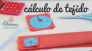 Calcular el tejido para tu traje de flamenca [upl. by Salinas246]