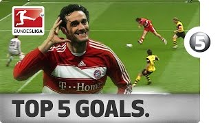 Grazie Luca Toni  Top 5 Goals [upl. by Wolfort]