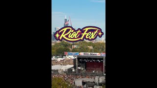 Riot Fest 2024 Vertical Saturday Recap [upl. by Aiza937]