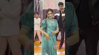 Halwa Sharir❤😊  Ritika Chaudhary dance  Sapna Choudhary song  Haryanvi dance  wedding dance [upl. by Rolfe]