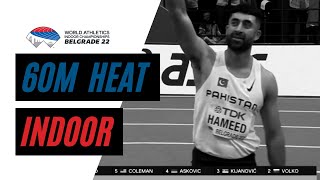 World Athletics Indoor Championships 2022 60m heat 1 HD [upl. by Oates]