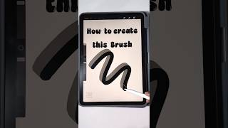 How to create custom brushes in procreate art shorts digitalart tutorial viralvideo drawing [upl. by Lertsek]