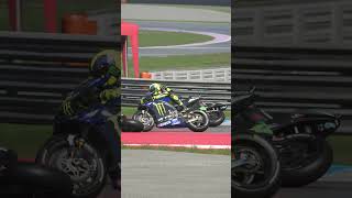 Rossi crashed into a teammate again [upl. by Fairfax]