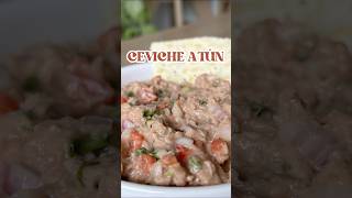 SI TE GUSTA EL ATÚN PREPARA ESTE DELICIOSO CEVICHE DE ATÚN en menos de 15 minutos [upl. by Yatnwahs]