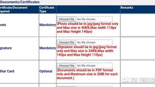 DSSSB Edossier 118 1617  HOW TO FILL edossier [upl. by Dulsea988]