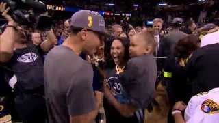 Steph and Riley Curry Share Special Bond on Fathers Day [upl. by Aicetal]