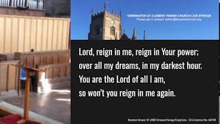 Terrington St Clement Parish Church Live Stream  25th August 2024 [upl. by Sutherland892]