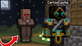 SI ENCUENTRAS a ESTE ALDEANO en tu ALDEA de MINECRAFT CORRE 😱 [upl. by Nicks]