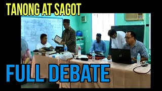 DEBATE  Rashid Indasan vs Ronald Obidos  FULL VIDEO [upl. by Cletis957]