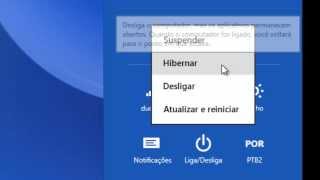 Como ativar a opção de hibernar no windows 8 ou 81 no notebook [upl. by Eyks]