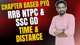 Chapter Based PYQ Time and Distance  RRB NTPC  SSC GD rrbntpc sscgd [upl. by Pomfrey]