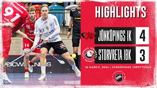 Highlights Jönköpings IK vs Storvreta IBK 43 [upl. by Kared844]