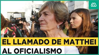 “Ojalá dijeran perdón” Evelyn Matthei y llamado al oficialismo por las antiguas críticas a Piñera [upl. by Boelter]