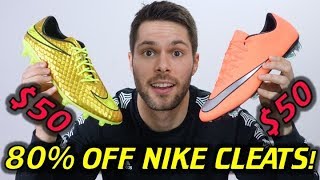 42 NIKE CLEATS FOR 50 80 off Vapor 10 Hypervenom Phantom 1 Legend 5  BLACK FRIDAY SALE [upl. by Schlessinger]