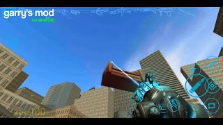 Garrys Mod on android Dmod Update 03 gameplay showcase [upl. by Edivad]