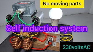 Free Energy Generator Running With Self Induction System [upl. by Apollo]