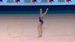 Stiliana NIKOLOVA Hoop AA Final  European Championships Tel Aviv 2022 [upl. by Fran445]