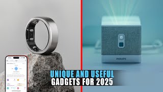 8 Unique and Useful Gadgets for 2025 [upl. by Esorlatsyrc857]