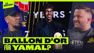 Ballon d‘Or für LAMINE YAMAL 🏆 Barcelona gewinnt EL CLASICO 🔥  At Broski  Die Sport Show [upl. by Emya517]