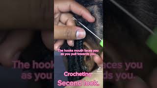 How to crochet locs tutorial GODDID [upl. by Trix]