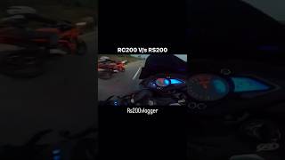 Drag race RC 200 vs RS 200 🚀🔥dragrace rc200 rs200lover shortsfeed youtubeshorts ytshorts [upl. by Gnehs194]